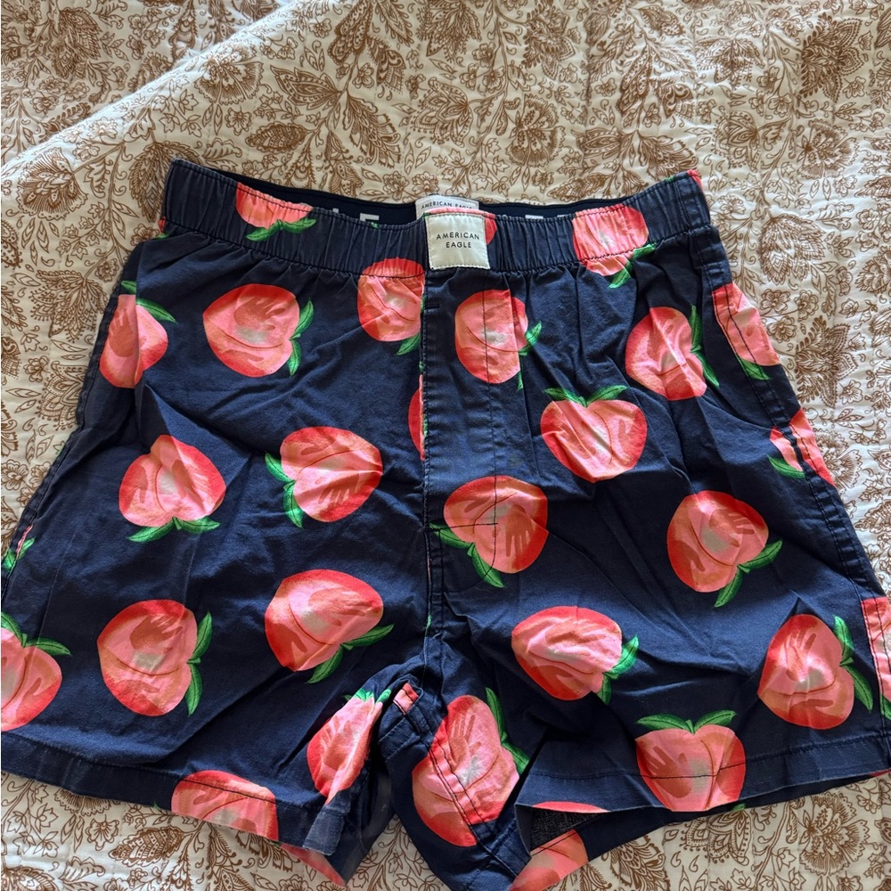 American Eagle Floral and Peach Print Boxers
